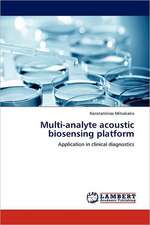 Multi-analyte acoustic biosensing platform