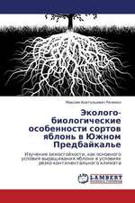 Ekologo-biologicheskie osobennosti sortov yablon' v Yuzhnom Predbaykal'e