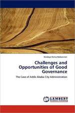 Challenges and Opportunities of Good Governance