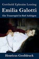 Emilia Galotti (Großdruck)