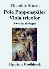 Pole Poppenspäler / Viola tricolor (Großdruck)