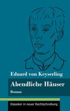 Abendliche Häuser