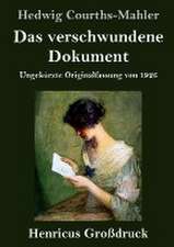 Das verschwundene Dokument (Großdruck)