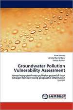 Groundwater Pollution Vulnerability Assessment