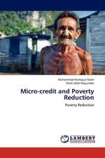 Micro-credit and Poverty Reduction