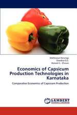 Economics of Capsicum Production Technologies in Karnataka