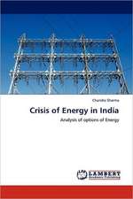 Crisis of Energy in India