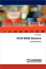 ACID-BASE Balance