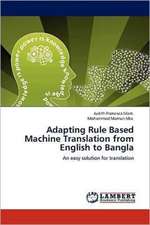 Adapting Rule Based Machine Translation from English to Bangla