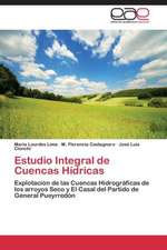 Estudio Integral de Cuencas Hídricas