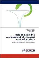 Role of cisc in the management of recurrent urethral stricture