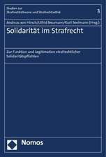 Solidarität im Strafrecht