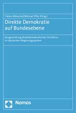 Direkte Demokratie auf Bundesebene