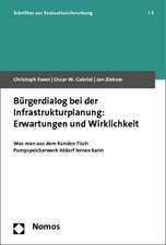 Bürgerdialog bei der Infrastrukturplanung: Erwartungen und Wirklichkeit