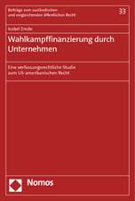 Wahlkampffinanzierung durch Unternehmen