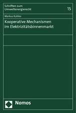 Kooperative Mechanismen im Elektrizitätsbinnenmarkt