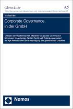 Corporate Governance in der GmbH