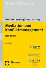 Mediation Und Konfliktmanagement: Handkommentar