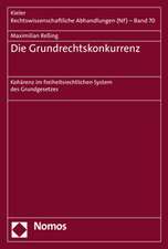 Die Grundrechtskonkurrenz