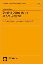 Direkte Demokratie in Der Schweiz