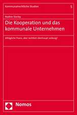 Die Kooperation und das kommunale Unternehmen