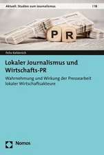 Lokaler Journalismus und Wirtschafts-PR