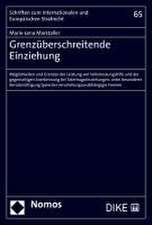 Grenzüberschreitende Einziehung