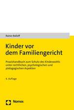 Kinder vor dem Familiengericht