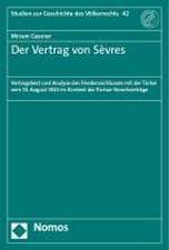 Der Vertrag von Sèvres