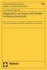 Kooperation von Staat und Privaten im Naturschutzrecht