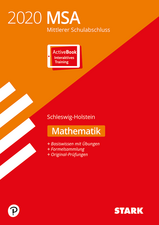 Original-Prüfungen und Training MSA 2020 - Mathematik - Schleswig-Holstein