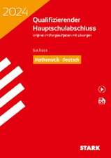 STARK Qualifizierender Hauptschulabschluss 2024 - Mathematik, Deutsch - Sachsen