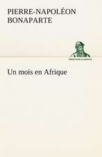 Un mois en Afrique