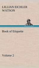 Book of Etiquette, Volume 2