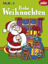 Frohe Weihnachten - Malbuch