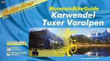 Bikeline Karwendel Tuxer Voralpen 1 : 35 000. MountainBikeGuide