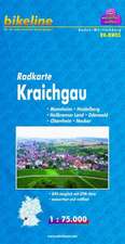 Bikeline Radkarte Deutschland Kraichgau 1 : 75 000