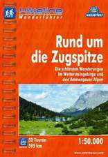 Hikeline Wanderführer Rund um die Zugspitze 1 : 50 000