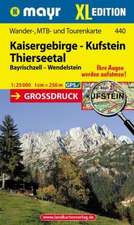 Kaisergebirge-Kufstein-Thiersee XL 1 : 25 000