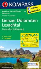 Lienzer Dolomiten - Lesachtal - Karnischer Höhenweg 1 : 50 000