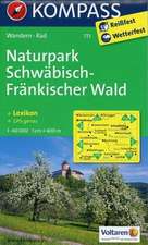 Naturpark Schwäbisch-Fränkischer Wald 1 : 40 000