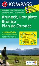 Bruneck - Kronplatz - Brunico - Plan de Corones 1 : 25 000