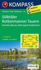 Sölktäler - Rottenmanner Tauern - Ennstal - Murau - Naturpark Grebenzen 1 : 50 000