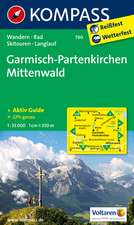 Garmisch-Partenkirchen, Mittenwald 1 : 35 000