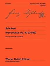 Schubert, F: Impromptus op. 90 (D899)