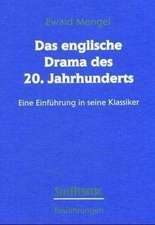 Das englische Drama des 20. Jahrhunderts.