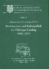 Kontroversen und Kulturpolitik im Thüringer Landtag 1920-1933