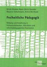 Freiheitliche Pädagogik