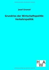 Grundriss der Wirtschaftspolitik: Verkehrspolitik