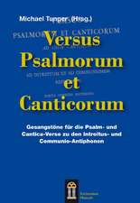 Versus Psalmorum et Canticorum